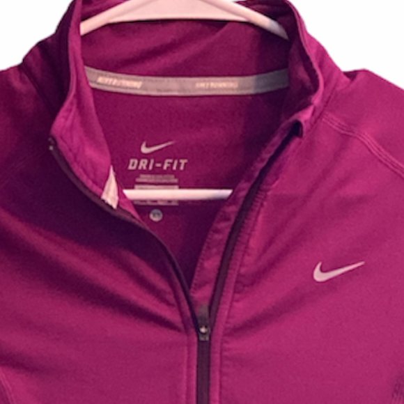 Nike Ladies Performance Quarter Zip - Picture 3 of 3
